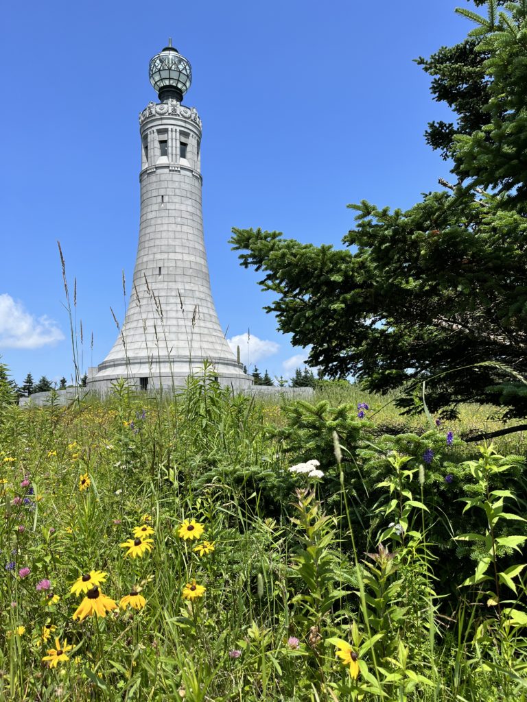 The Massachusetts War Memorial atop Mount Greylock.